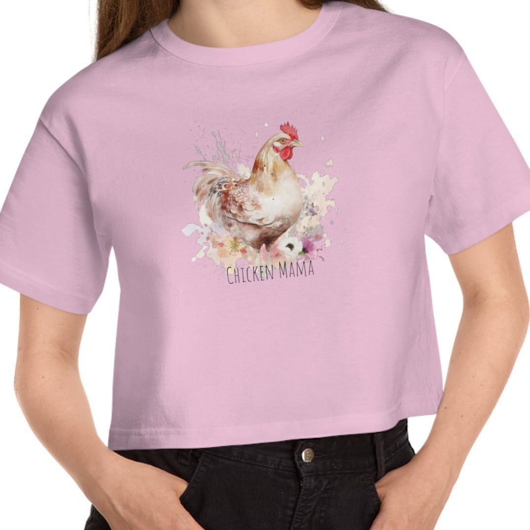 Champion Women's Heritage Chicken Parent Cropped T-Shirt
