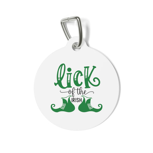 Lick of the Irish Pet Tag