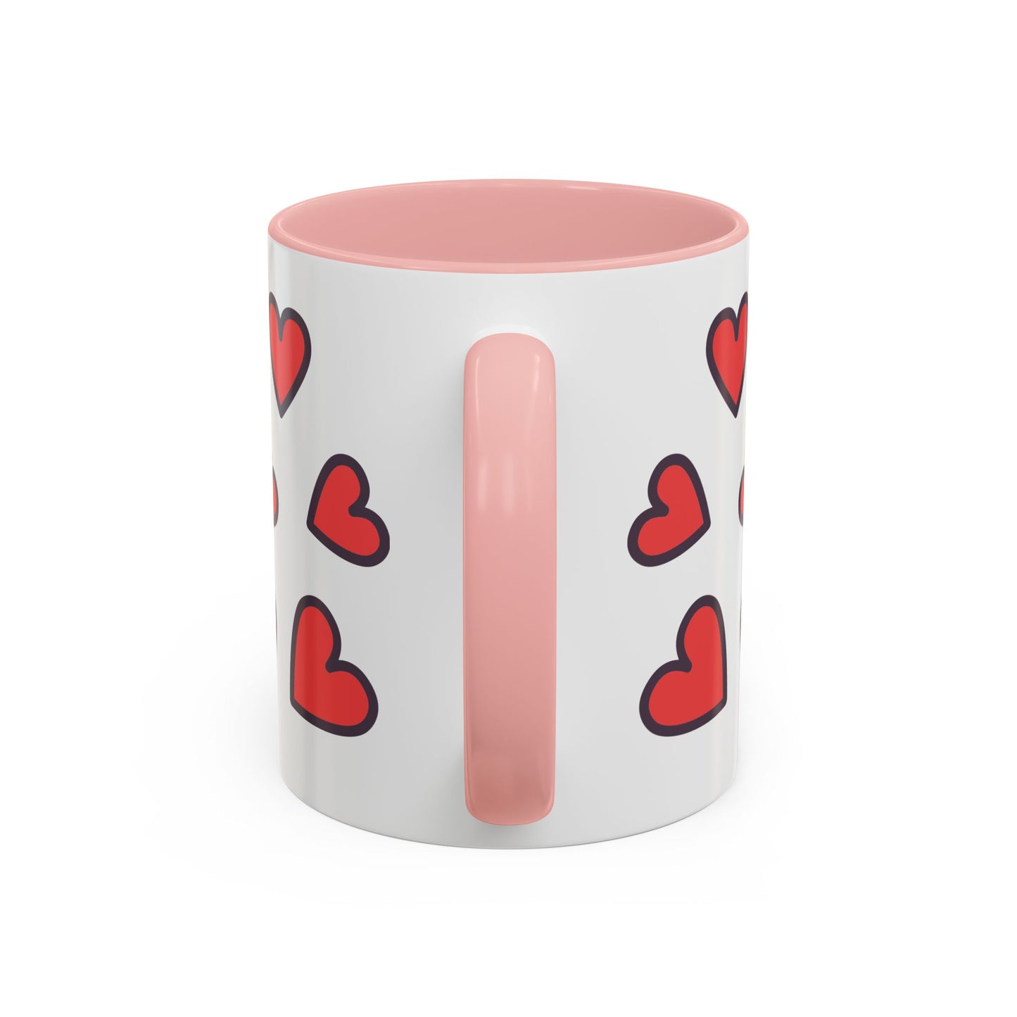 Cute Dog Lover's Accent Coffee Mug - Perfect Gift for Pet Owners, Valentine's Day, Birthdays, Dog Enthusiasts, Home & Office