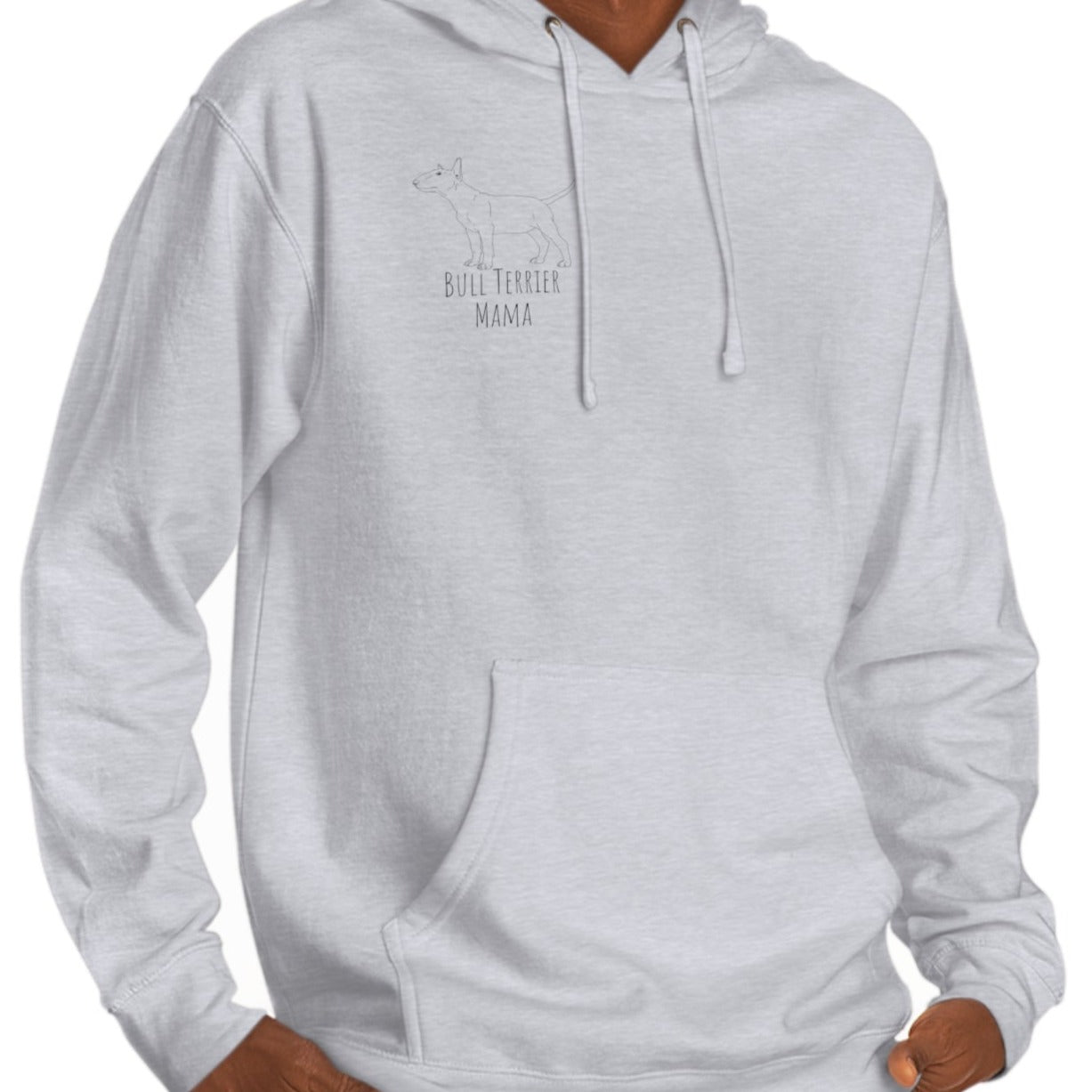 Unisex Hooded Bull Terrier Sweatshirt