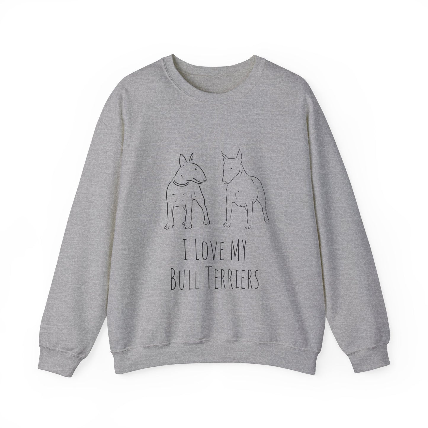 Bull Terriers Unisex Heavy Blend™ Crewneck Sweatshirt
