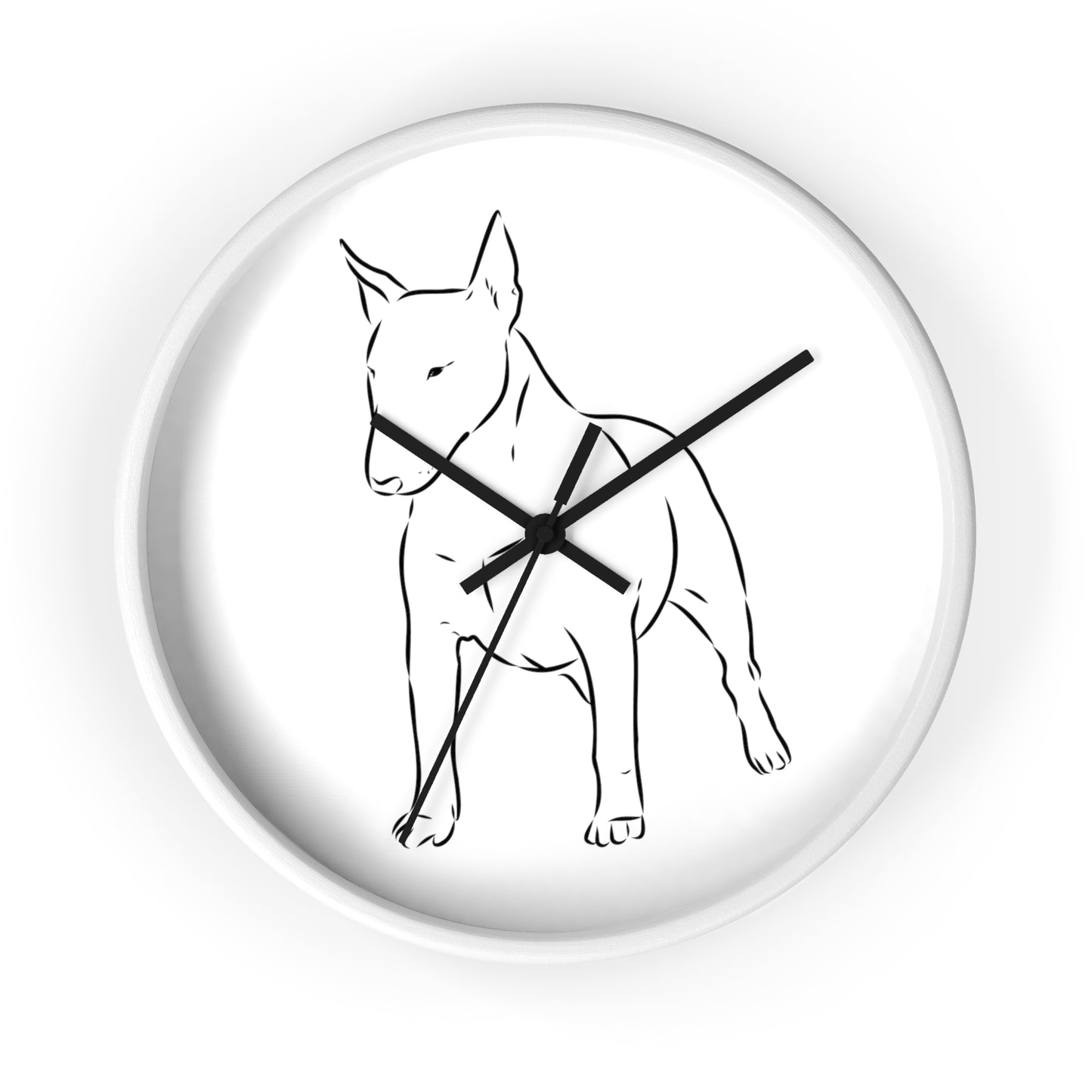 Bull Terrier Style 2 Wall Clock