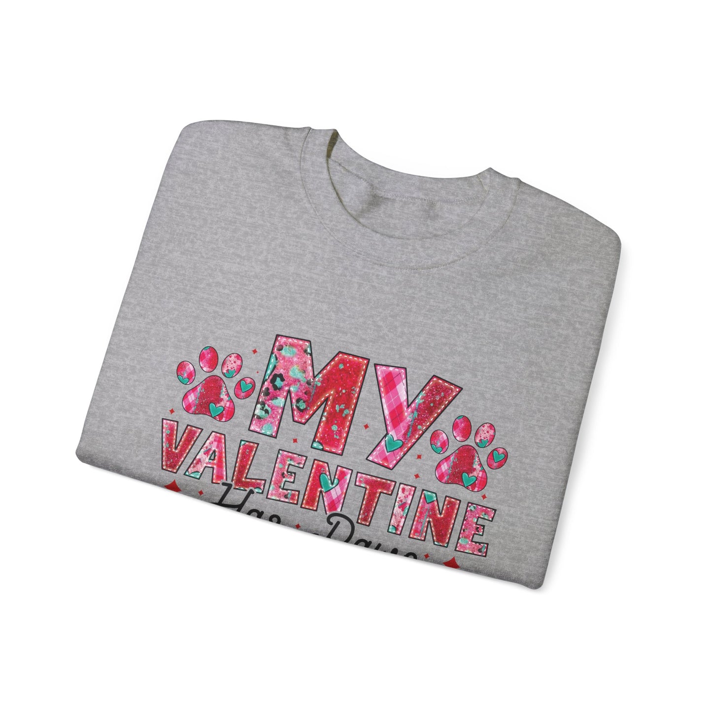My Valentine  Unisex Heavy Blend™ Crewneck Sweatshirt