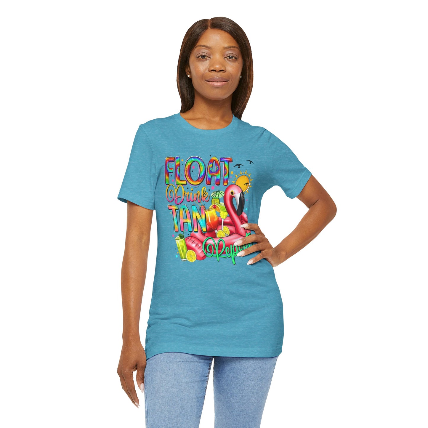 Flamingo Unisex Jersey Short Sleeve Tee