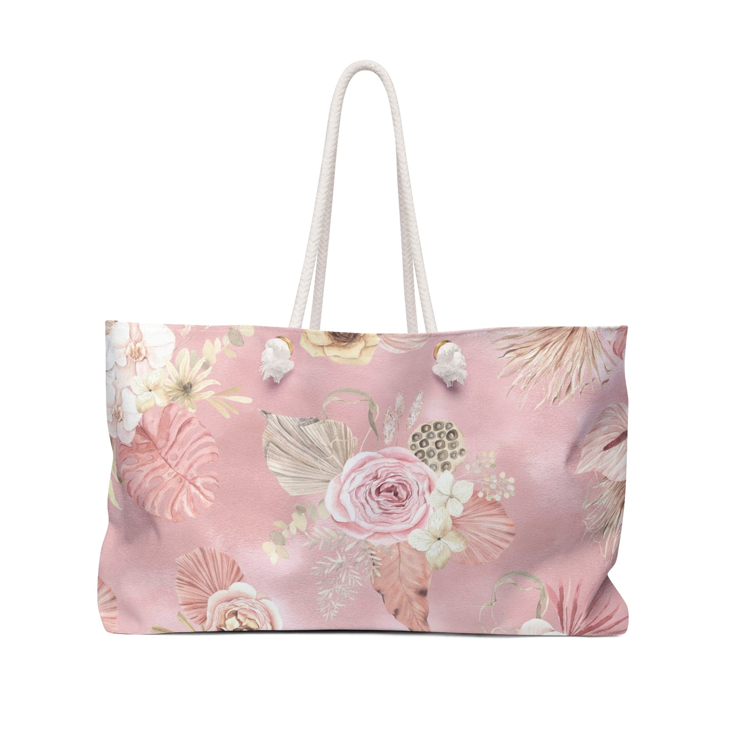 Tropical Flowers Weekender Bag