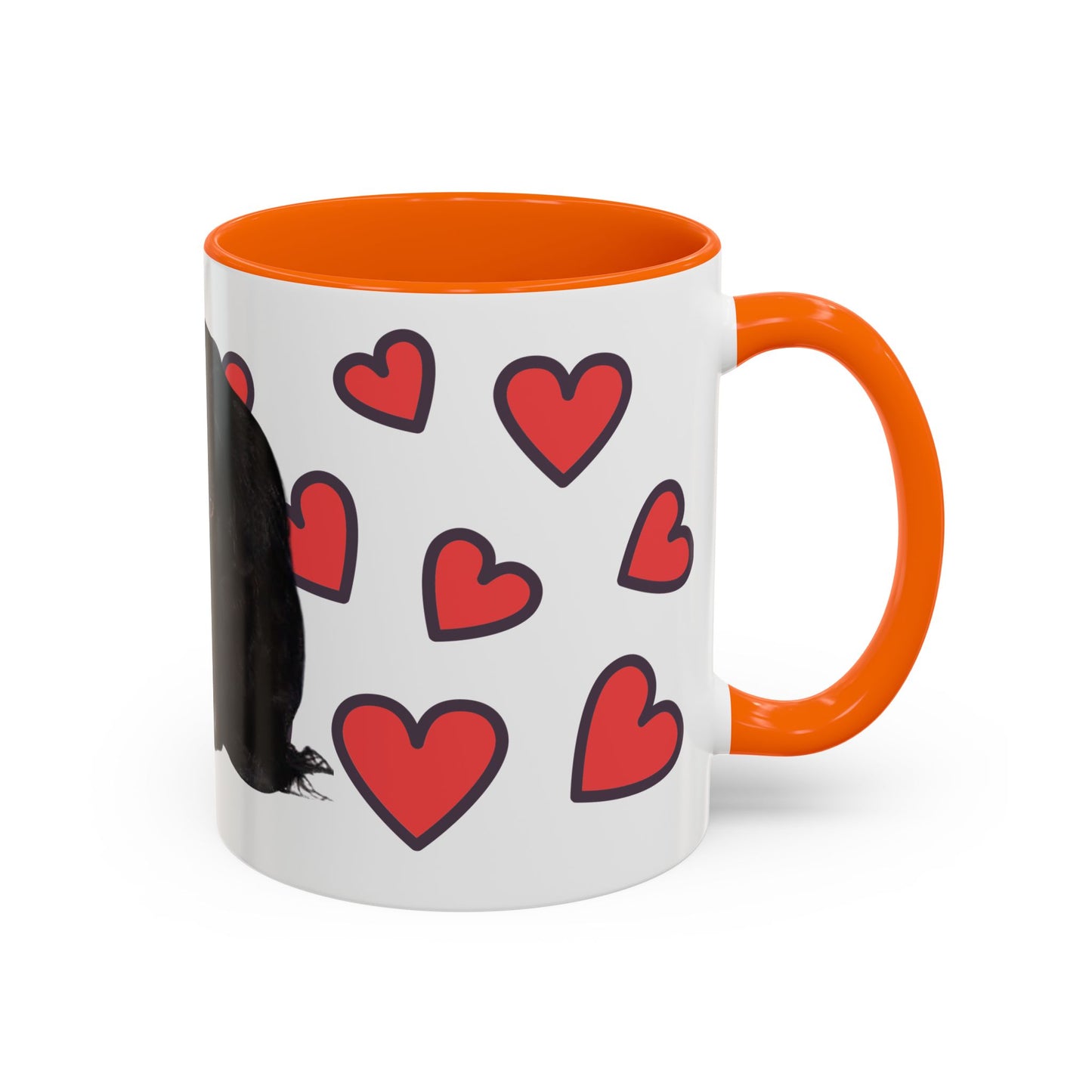 Cute Dog Lover's Accent Coffee Mug - Perfect Gift for Pet Owners, Valentine's Day, Birthdays, Dog Enthusiasts, Home & Office