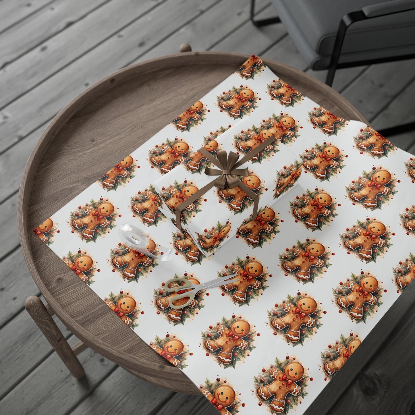 Gingerbread Wrapping Papers