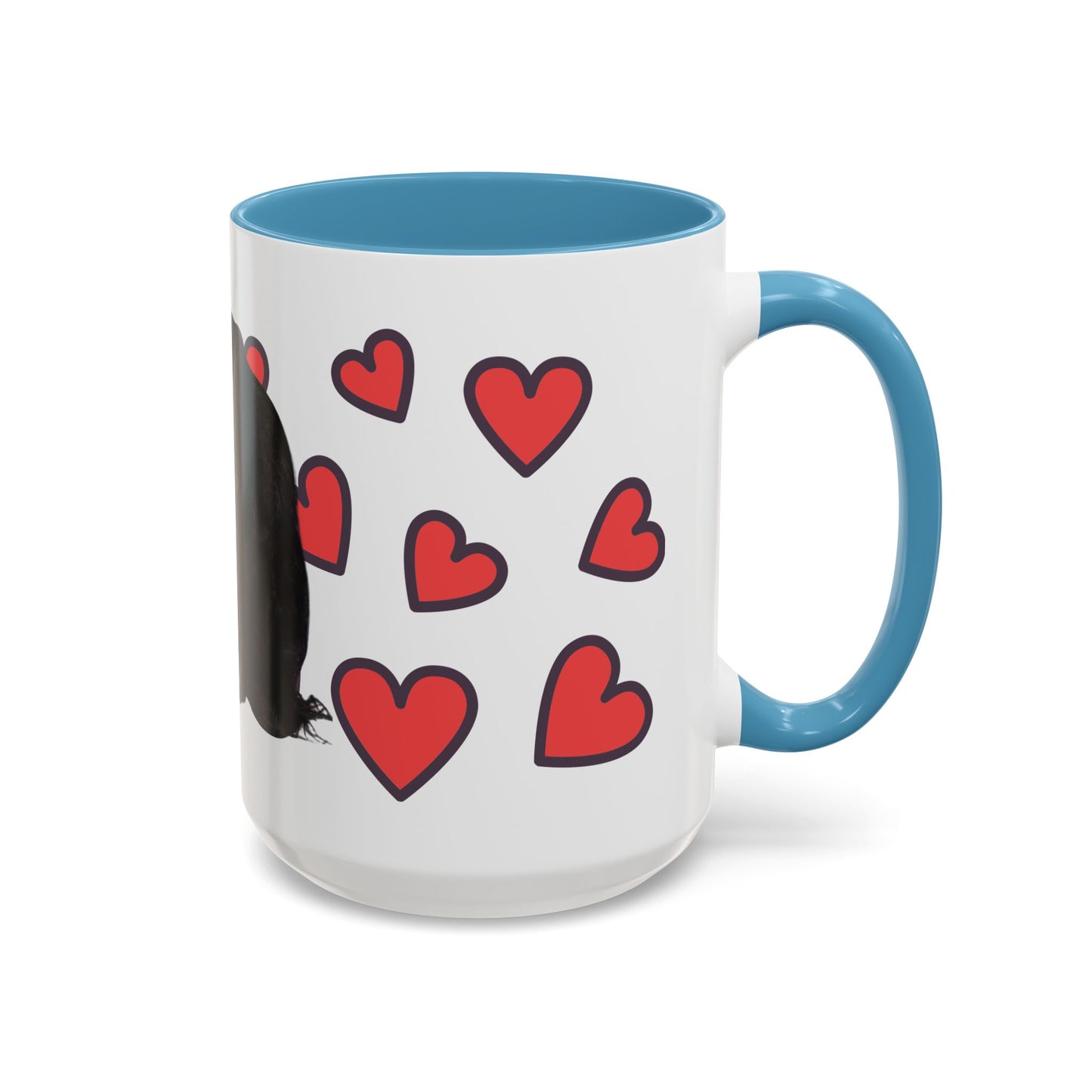 Cute Dog Lover's Accent Coffee Mug - Perfect Gift for Pet Owners, Valentine's Day, Birthdays, Dog Enthusiasts, Home & Office