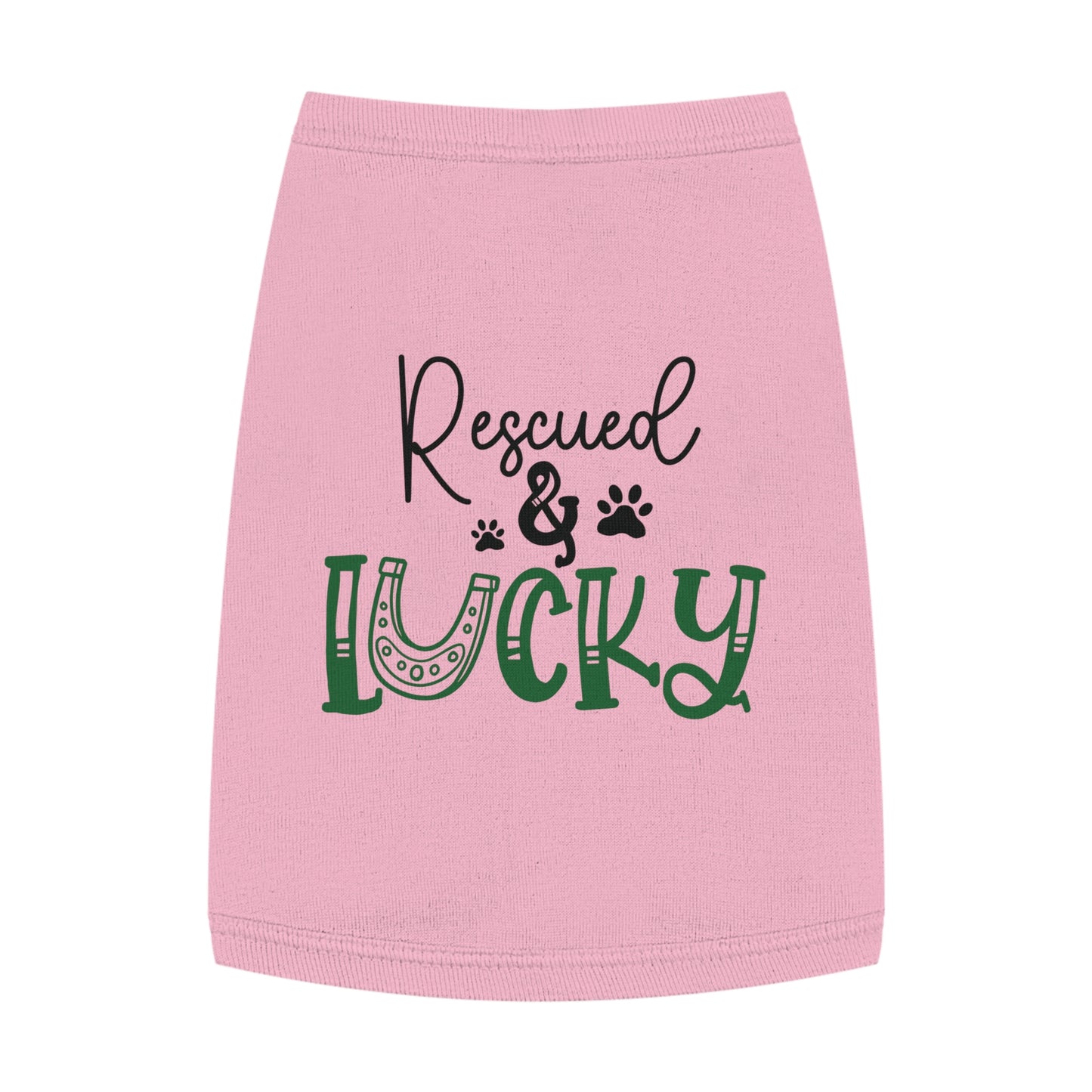 Rescued and Lucky Pet Tank Top