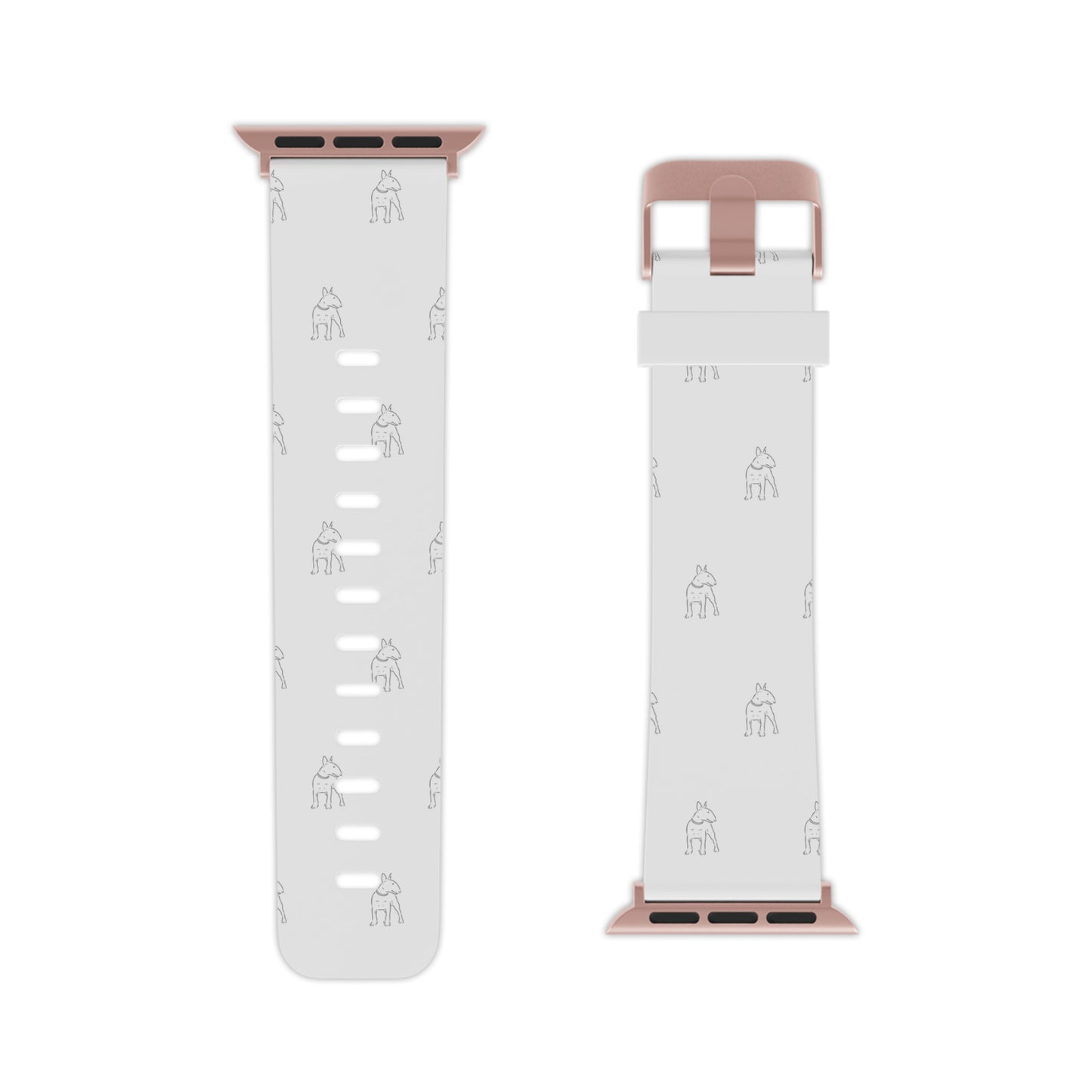 Delicate Bull Terrier Design Watch Band for Apple Watch
