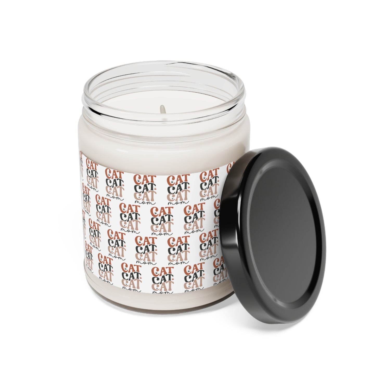 Cat Mom Scented Soy Candle, 9oz