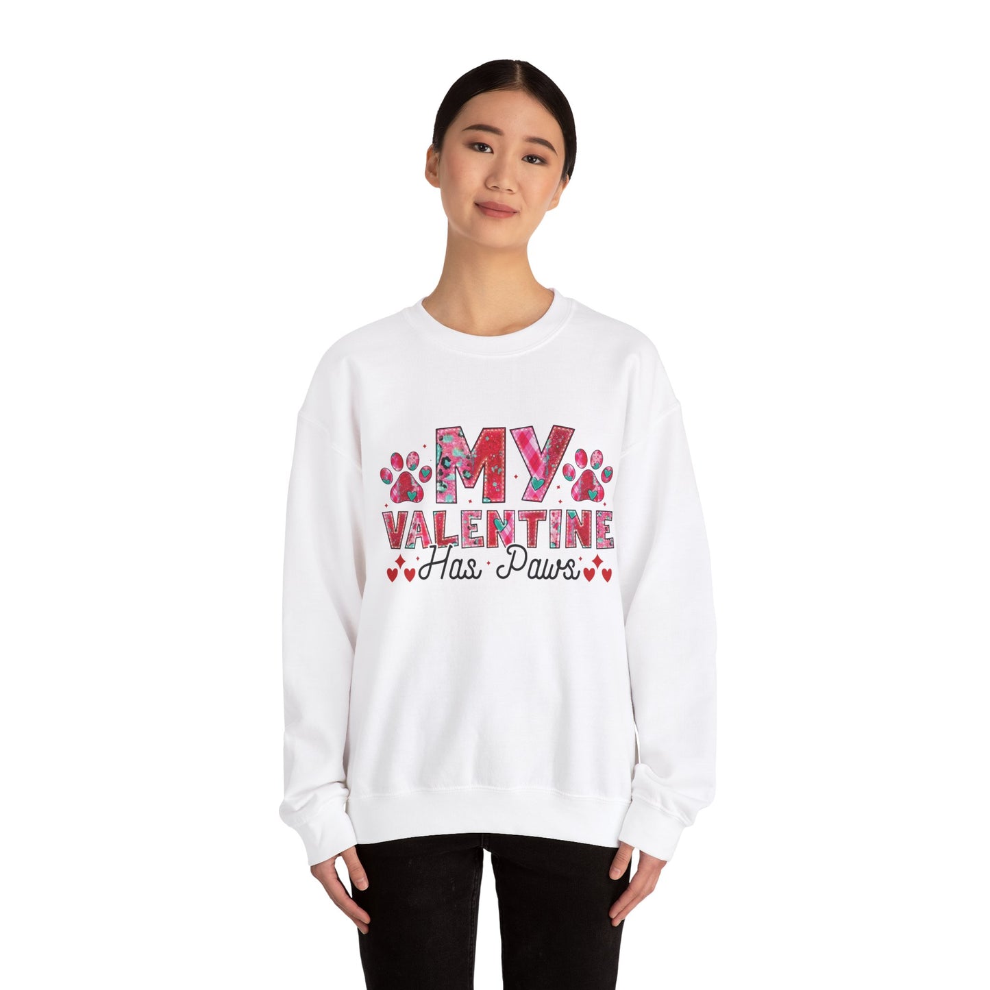 My Valentine  Unisex Heavy Blend™ Crewneck Sweatshirt
