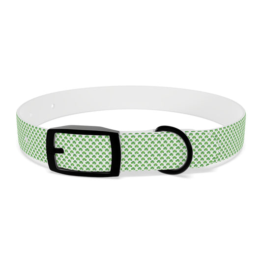 Tiny Shamrock Dog Collar