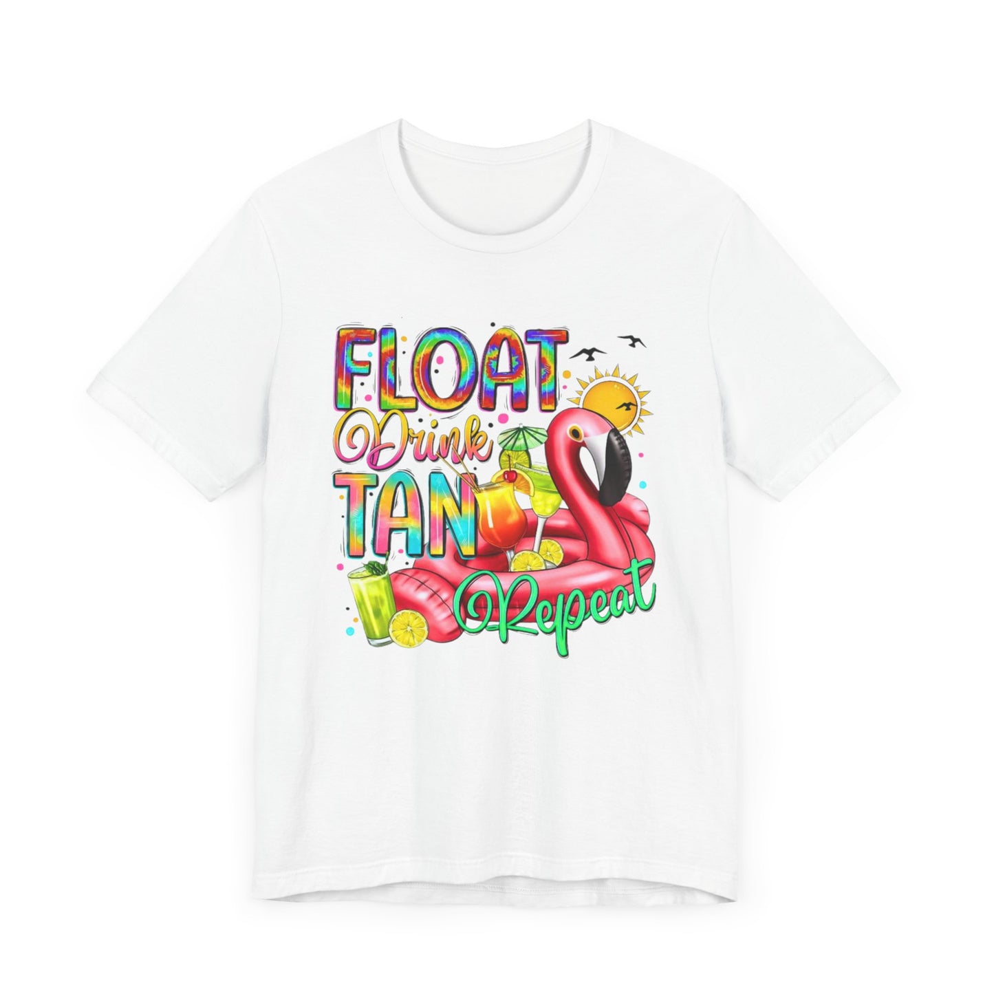 Flamingo Unisex Jersey Short Sleeve Tee