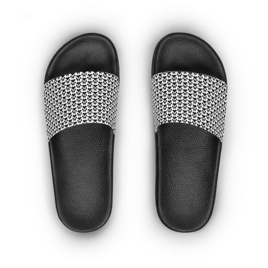 Women's Paw Print Slide Sandals