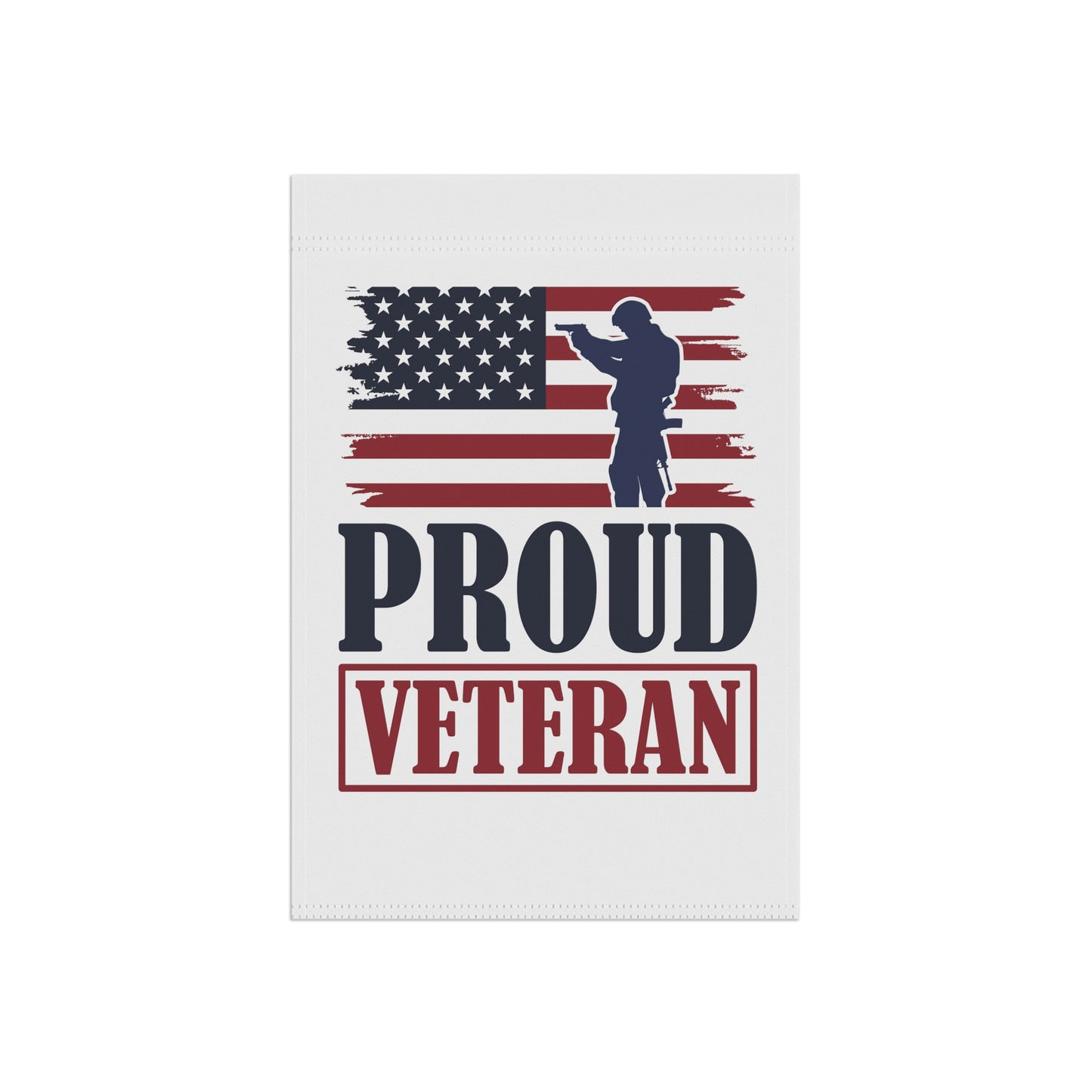 Proud Veteran Garden & House Banner