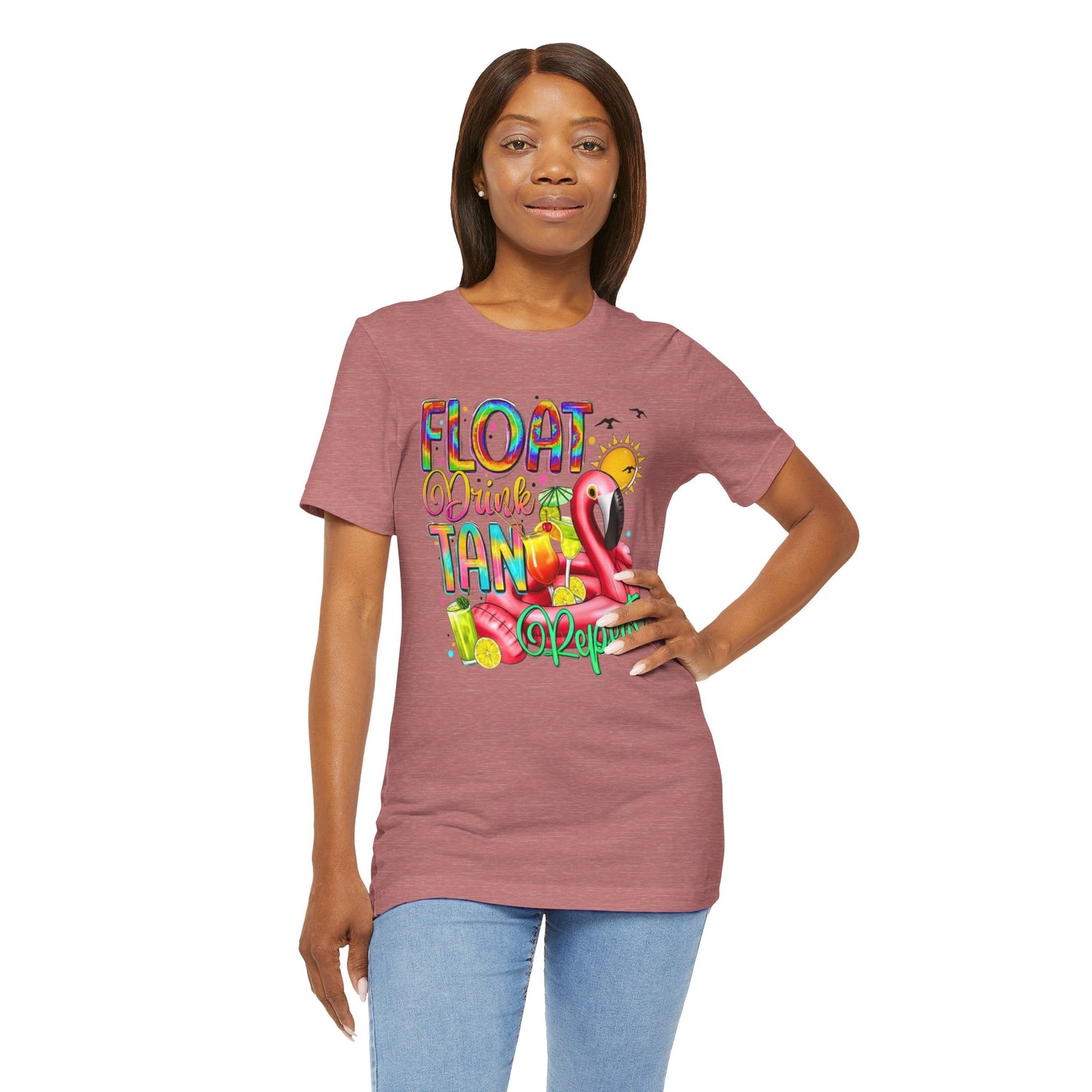 Flamingo Unisex Jersey Short Sleeve Tee