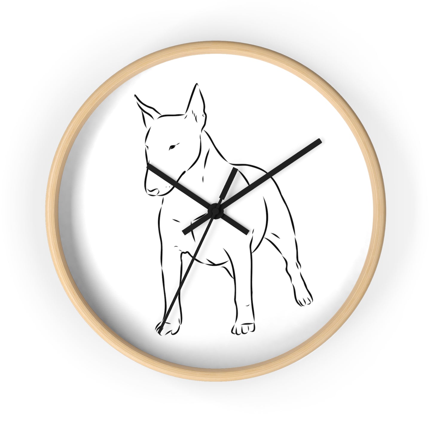 Bull Terrier Style 2 Wall Clock