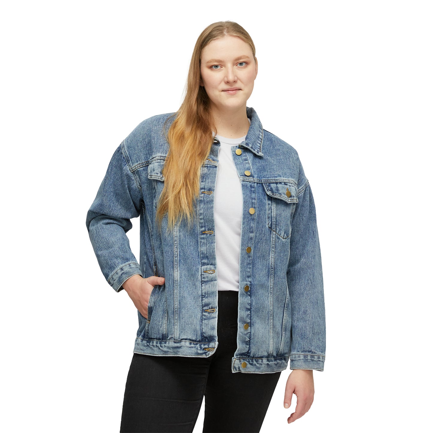 Cat Mom Women's Denim Jacket