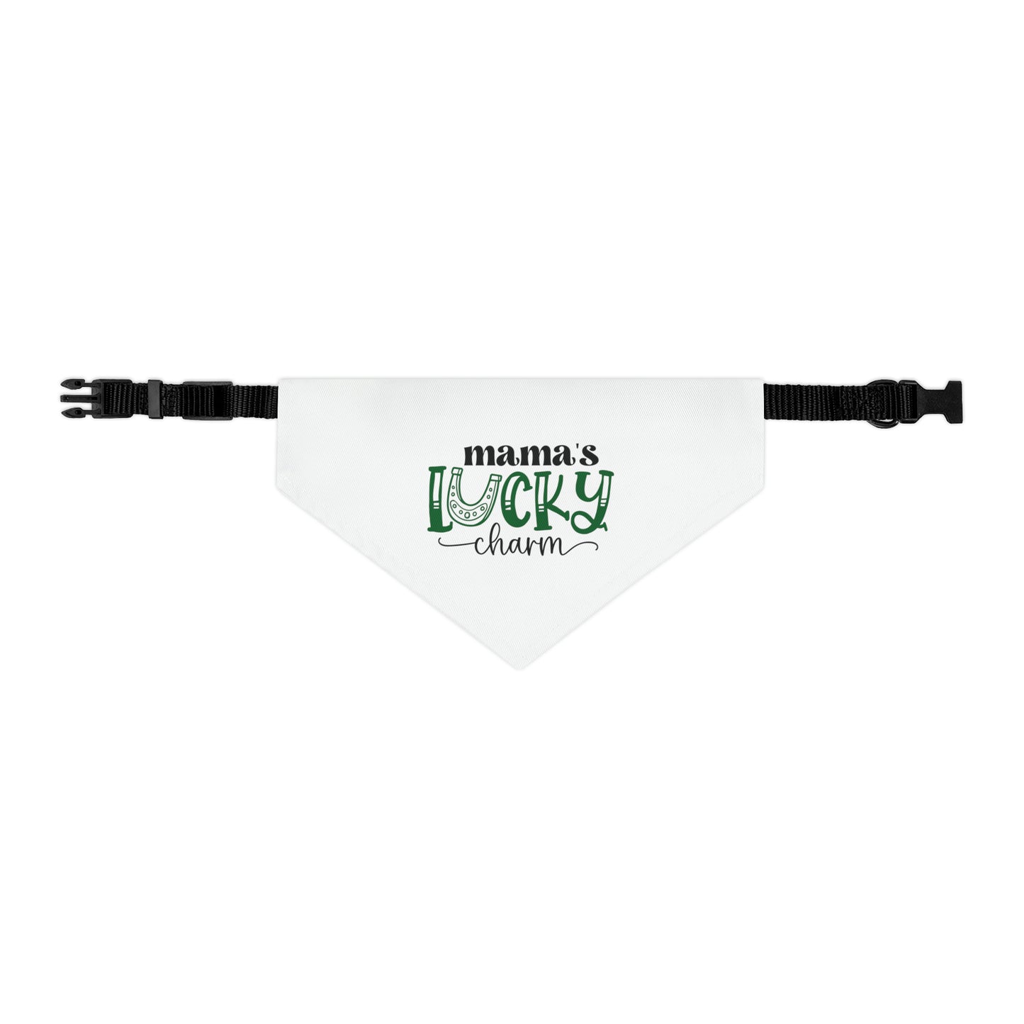 Mama's Lucky Charm Pet Bandana Collar