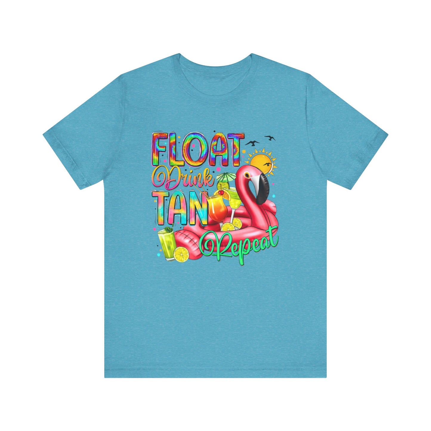 Flamingo Unisex Jersey Short Sleeve Tee