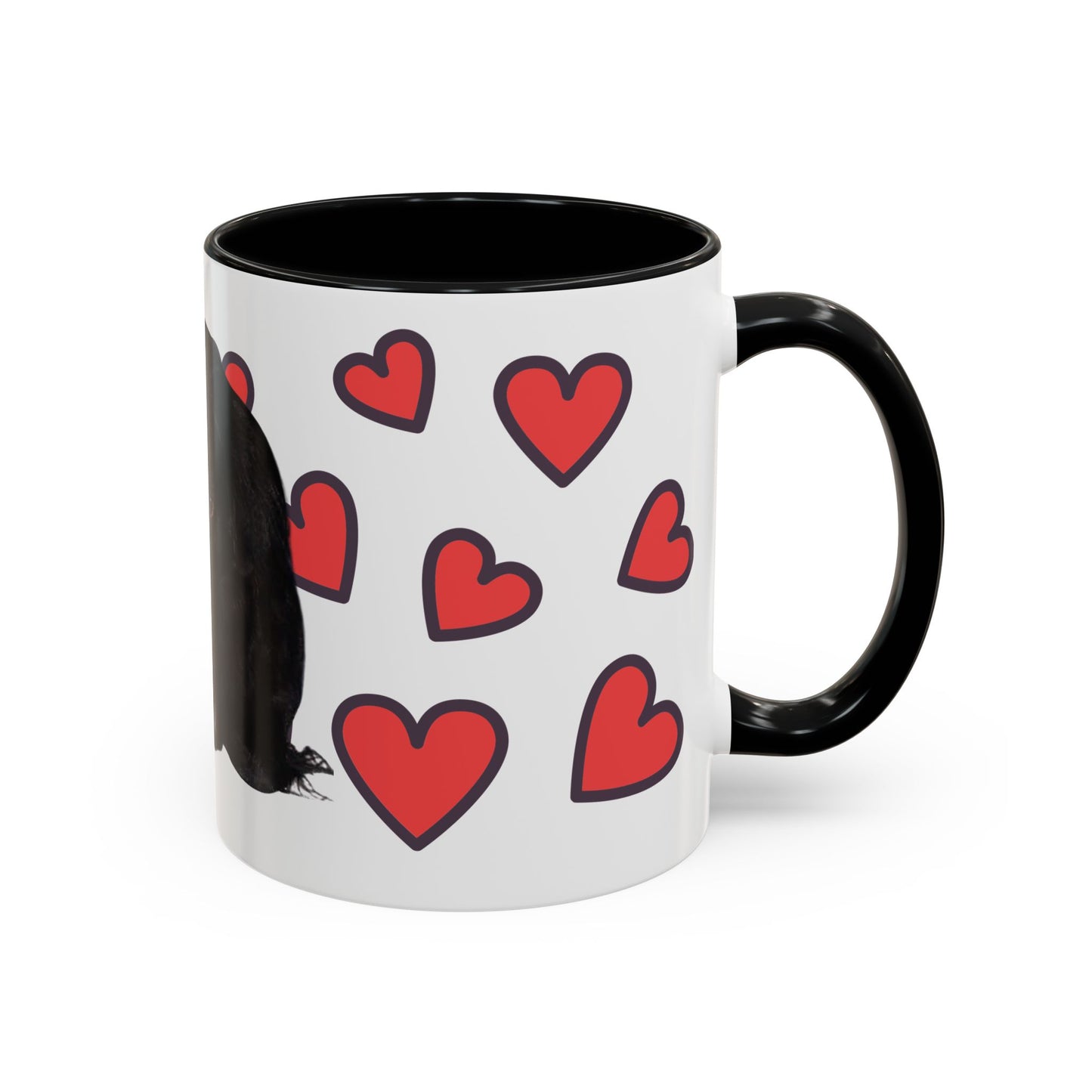 Cute Dog Lover's Accent Coffee Mug - Perfect Gift for Pet Owners, Valentine's Day, Birthdays, Dog Enthusiasts, Home & Office