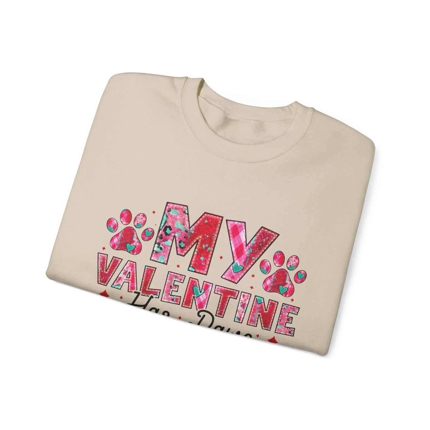 My Valentine  Unisex Heavy Blend™ Crewneck Sweatshirt