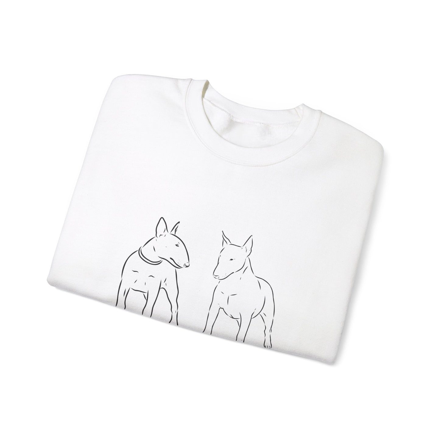 Bull Terriers Unisex Heavy Blend™ Crewneck Sweatshirt