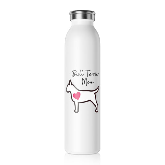 Bull Terrier Slim Water Bottle