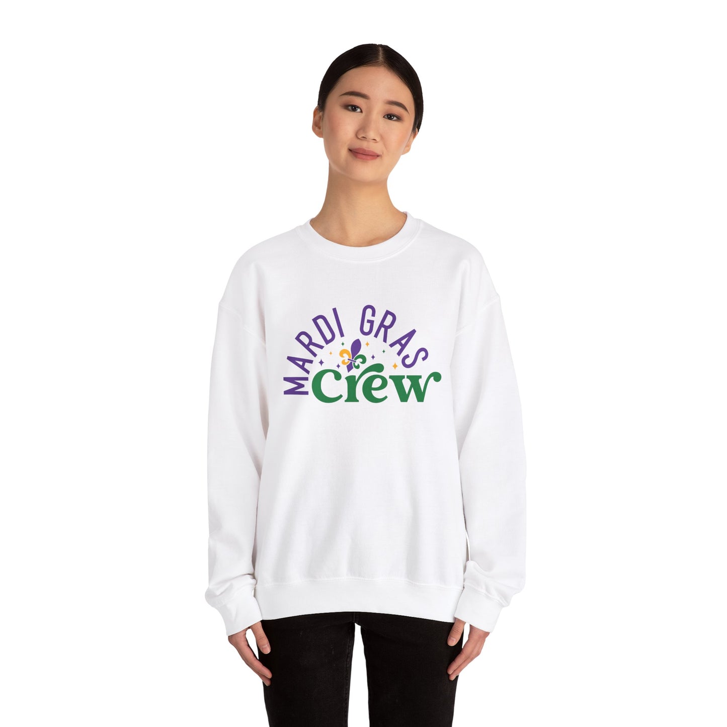 Mardi Gras Crew Unisex Heavy Blend™ Crewneck Sweatshirt