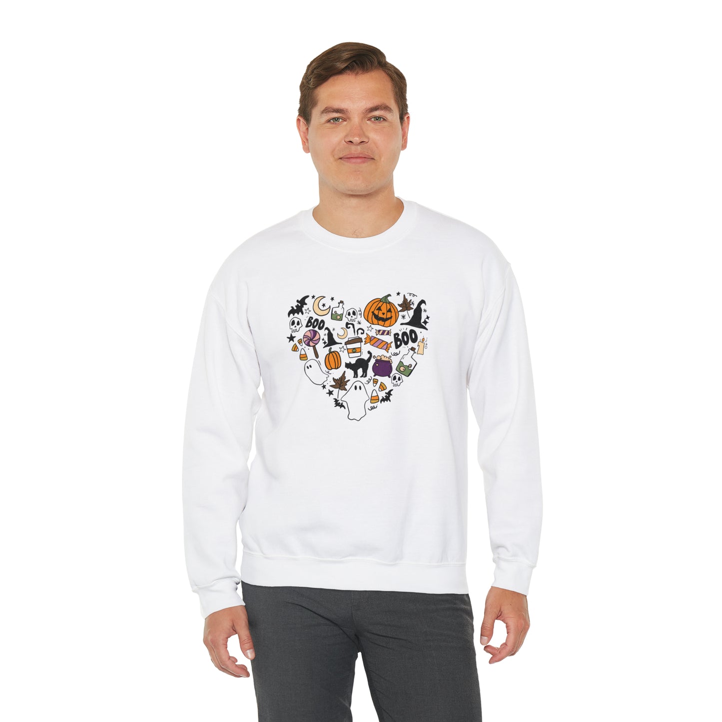 Unisex Heavy Blend™ Crewneck Halloween Sweatshirt