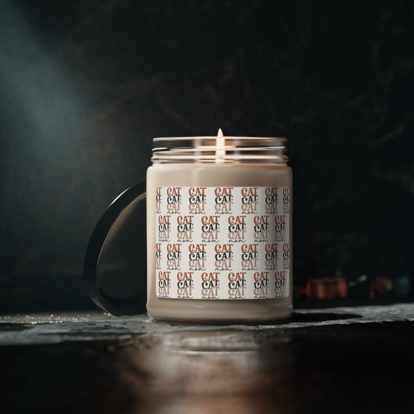 Cat Mom Scented Soy Candle, 9oz