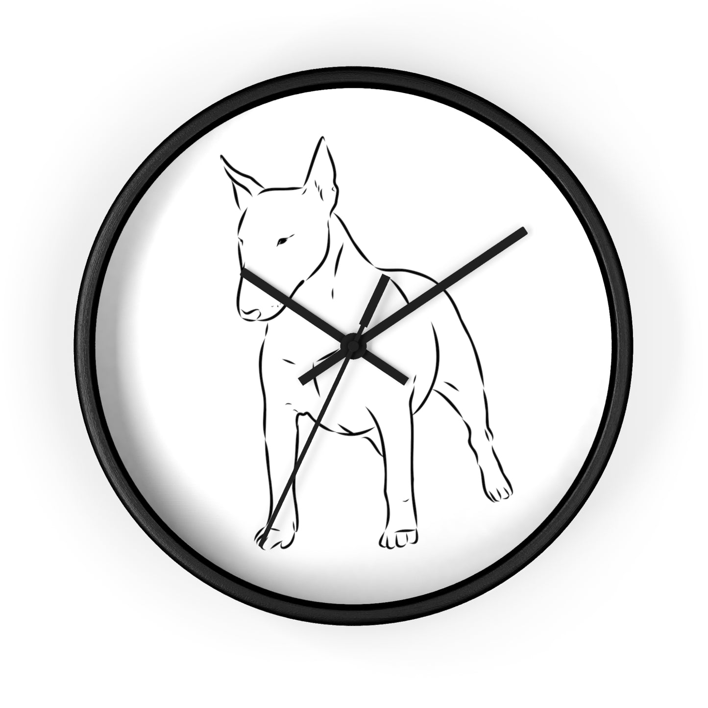 Bull Terrier Style 2 Wall Clock