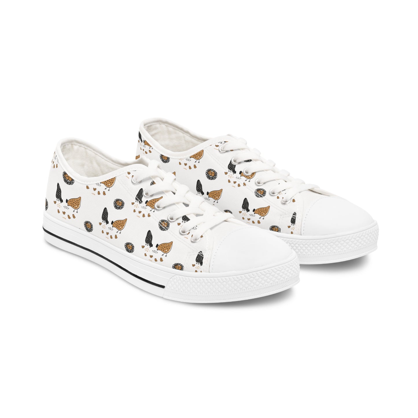 Chickens Women's Low Top Sneakers
