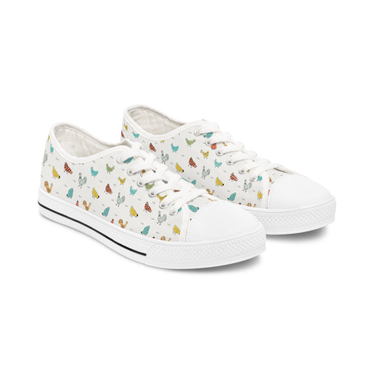 Women's Low Top Chicken Sneakers