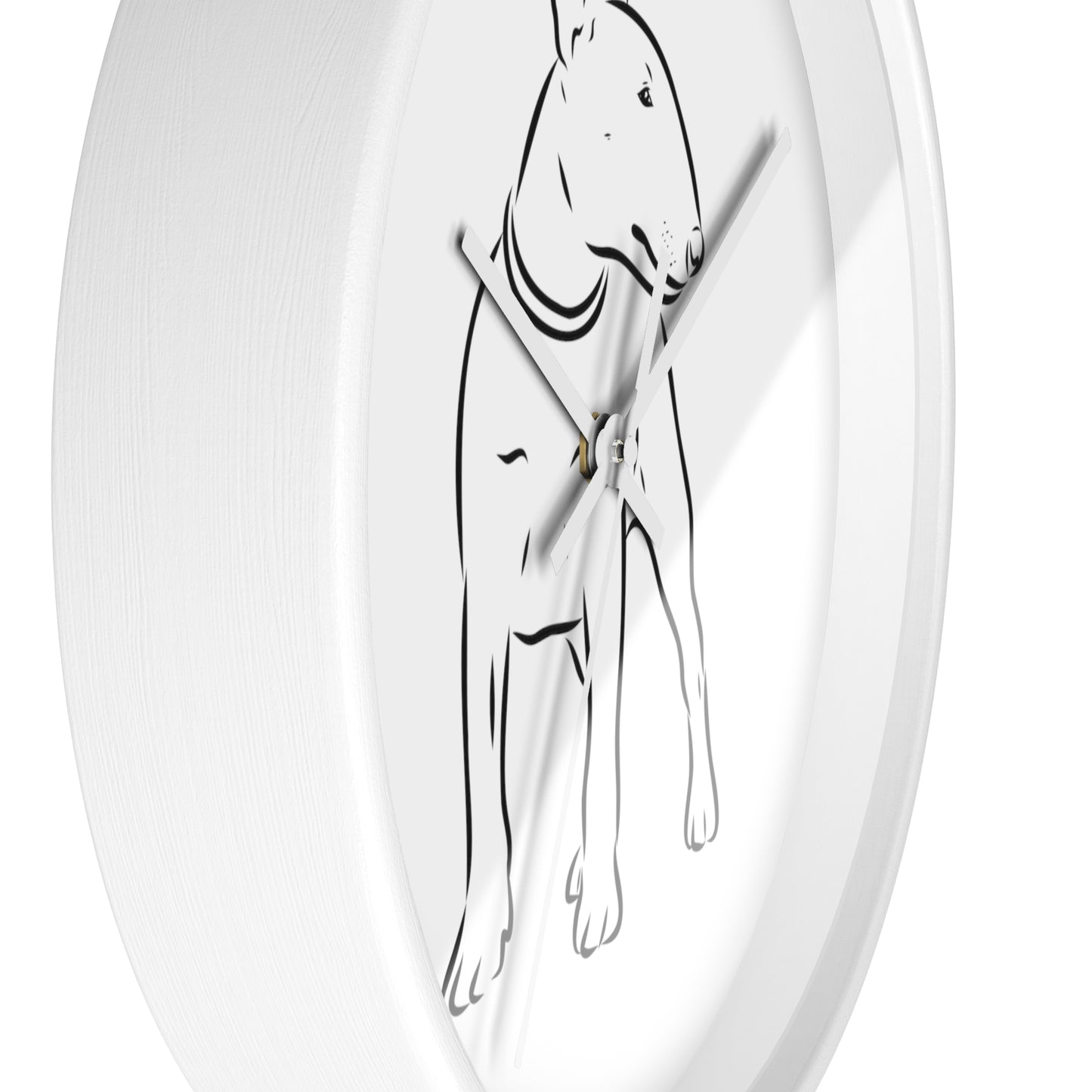 Bull Terrier Wall Clock