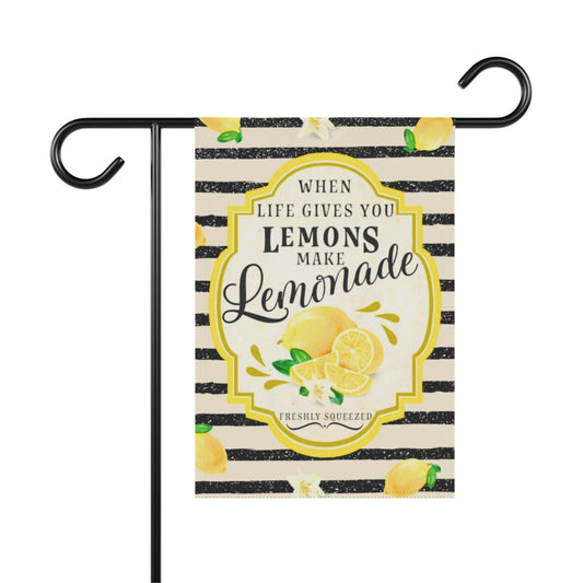 Vintage Style Lemonade Garden & House Banner