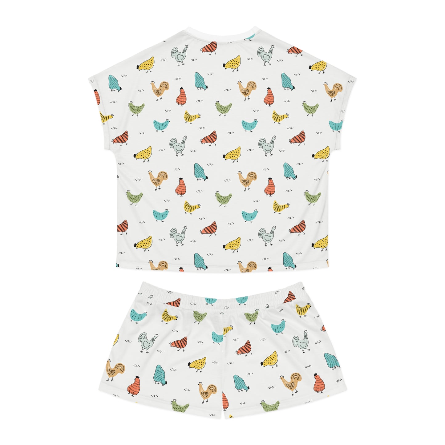 Women's Chicken Short Pajama Set