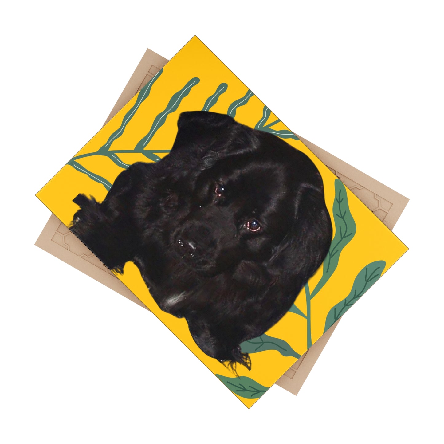 Custom Pet Memorial Ceramic Tile, Dog Photo Accent, Home Decor, Gift for Dog Lovers, Unique Pet Keepsake