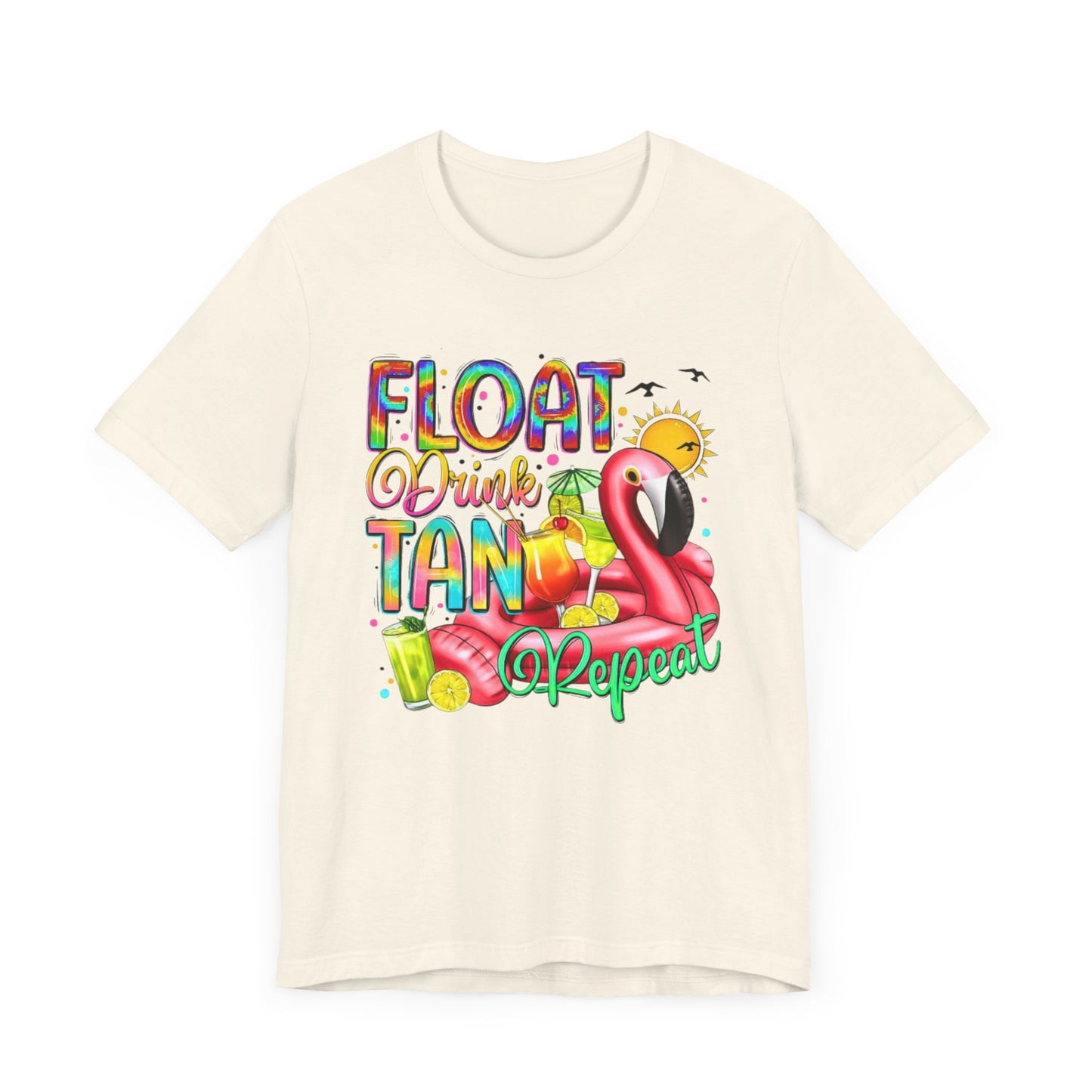 Flamingo Unisex Jersey Short Sleeve Tee