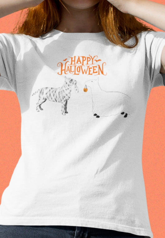 Happy Halloween Bull Shirt