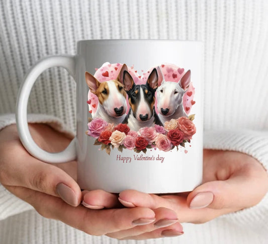 Happy Bull Terrier Valentine’s Day