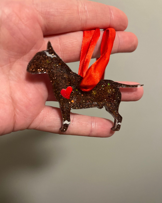 Gingerbread Bull Ornament or Keychain