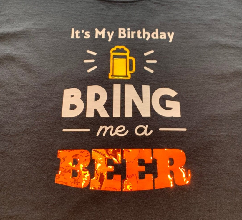 It's My Birthday Bring Me A Beer Shirt