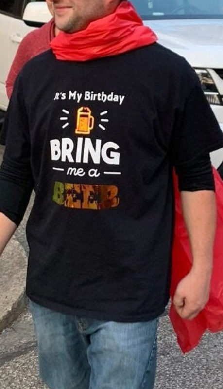 It's My Birthday Bring Me A Beer Shirt
