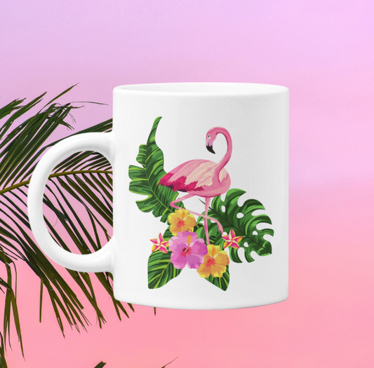 Tropical Flamingo Mug