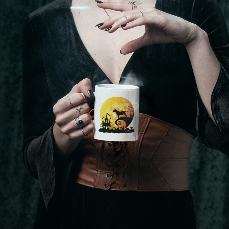 Halloween Bull Terrier Mug