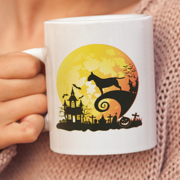 Halloween Bull Terrier Mug