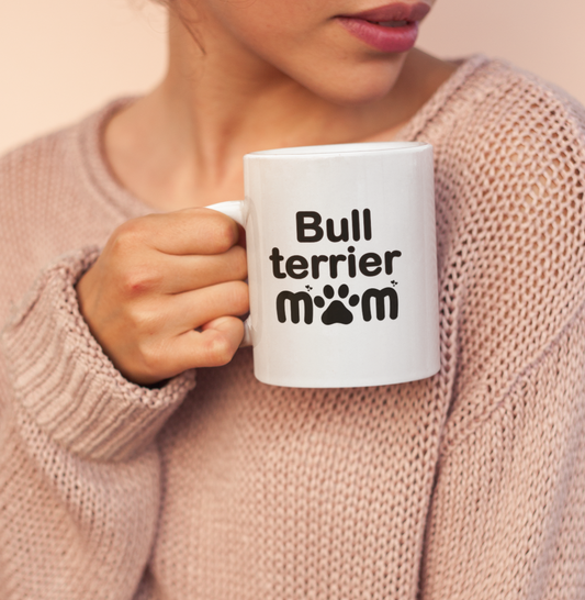 Bull Terrier Mom Mug
