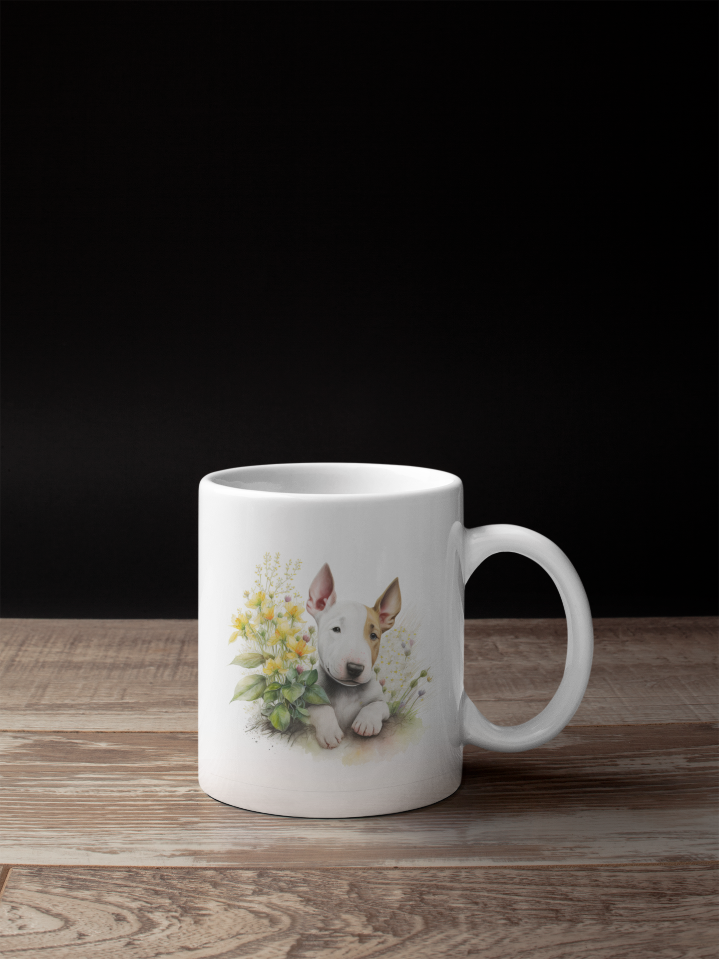Bull Terrier Puppy Spring Mug
